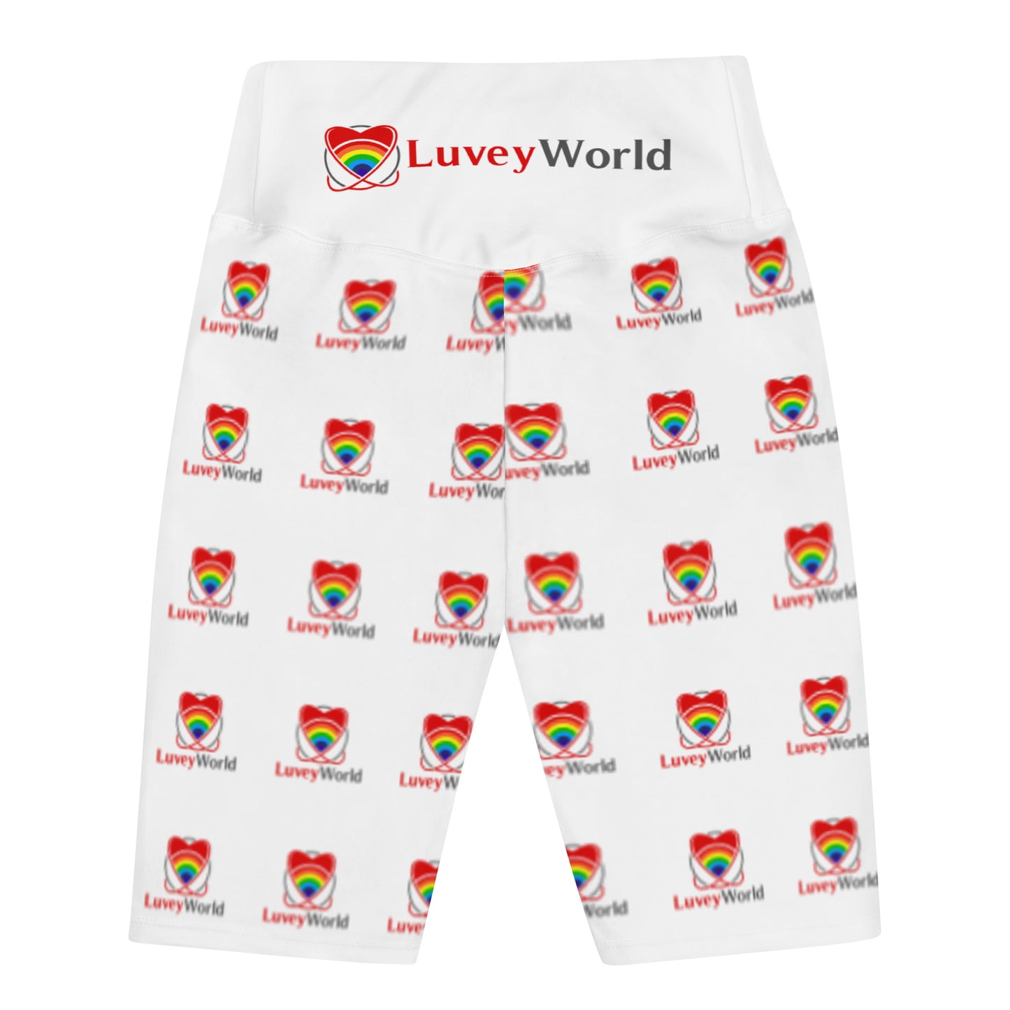 LuveyWorld bikershorts med flera logotyper