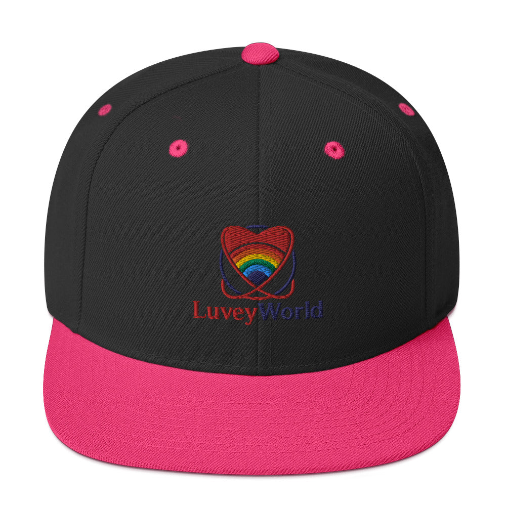 LuveyWorld Snapback-hatt