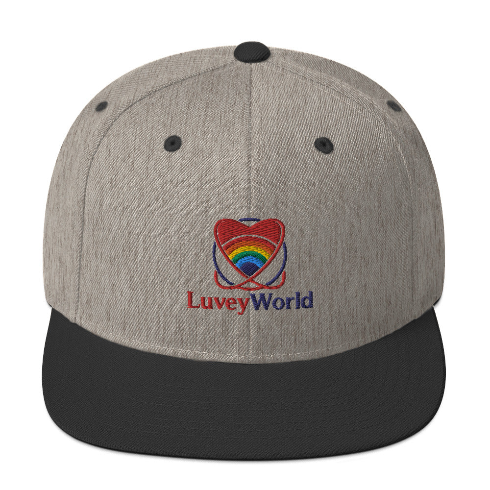 LuveyWorld Snapback-hatt