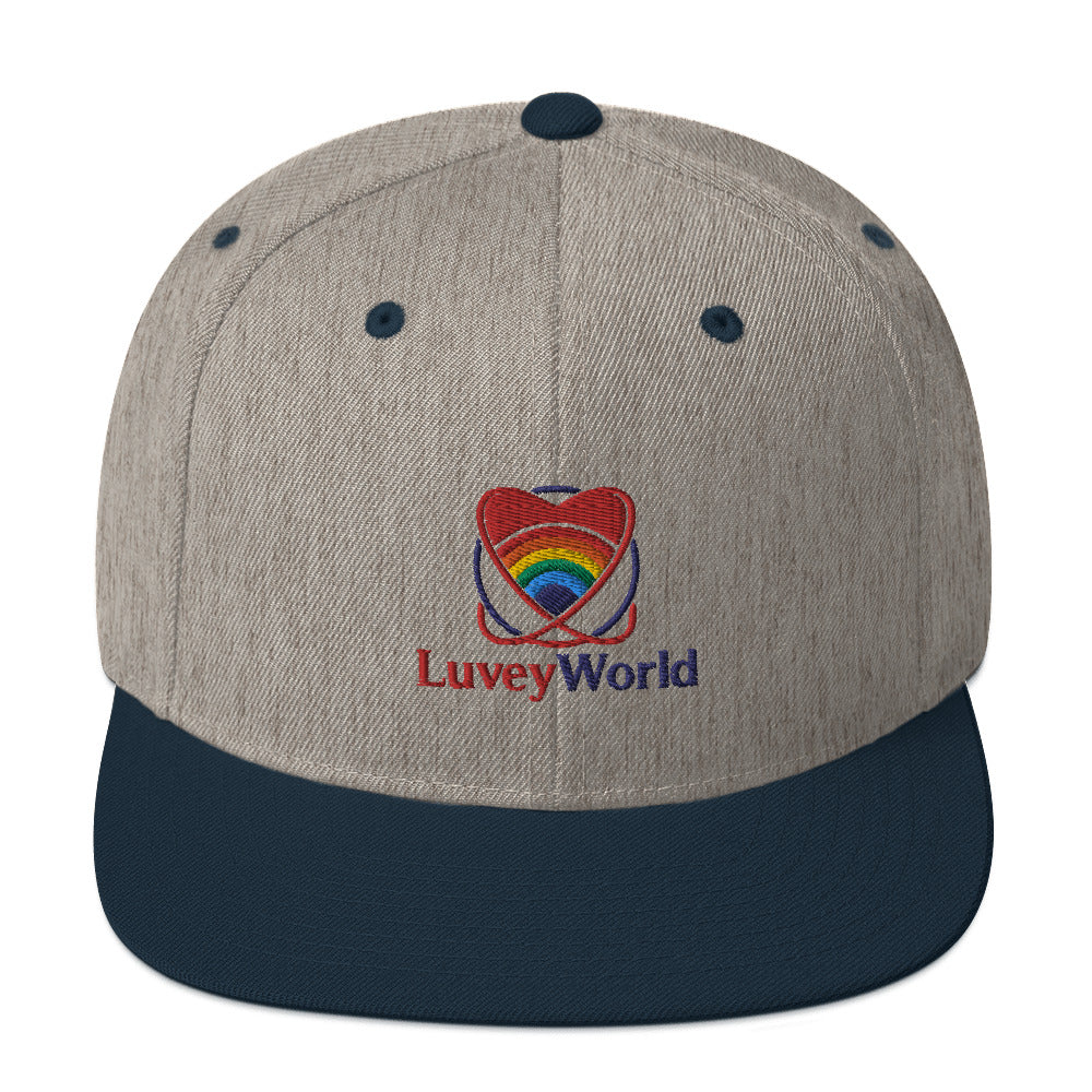 LuveyWorld Snapback-hatt