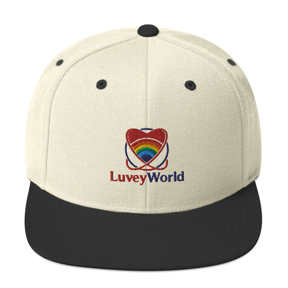 LuveyWorld Snapback-hatt