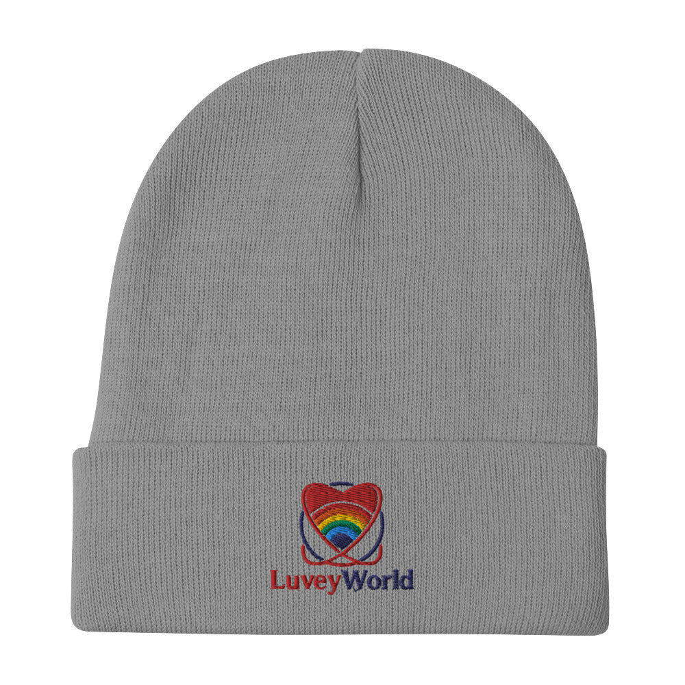 LuveyWorld broderad mössa