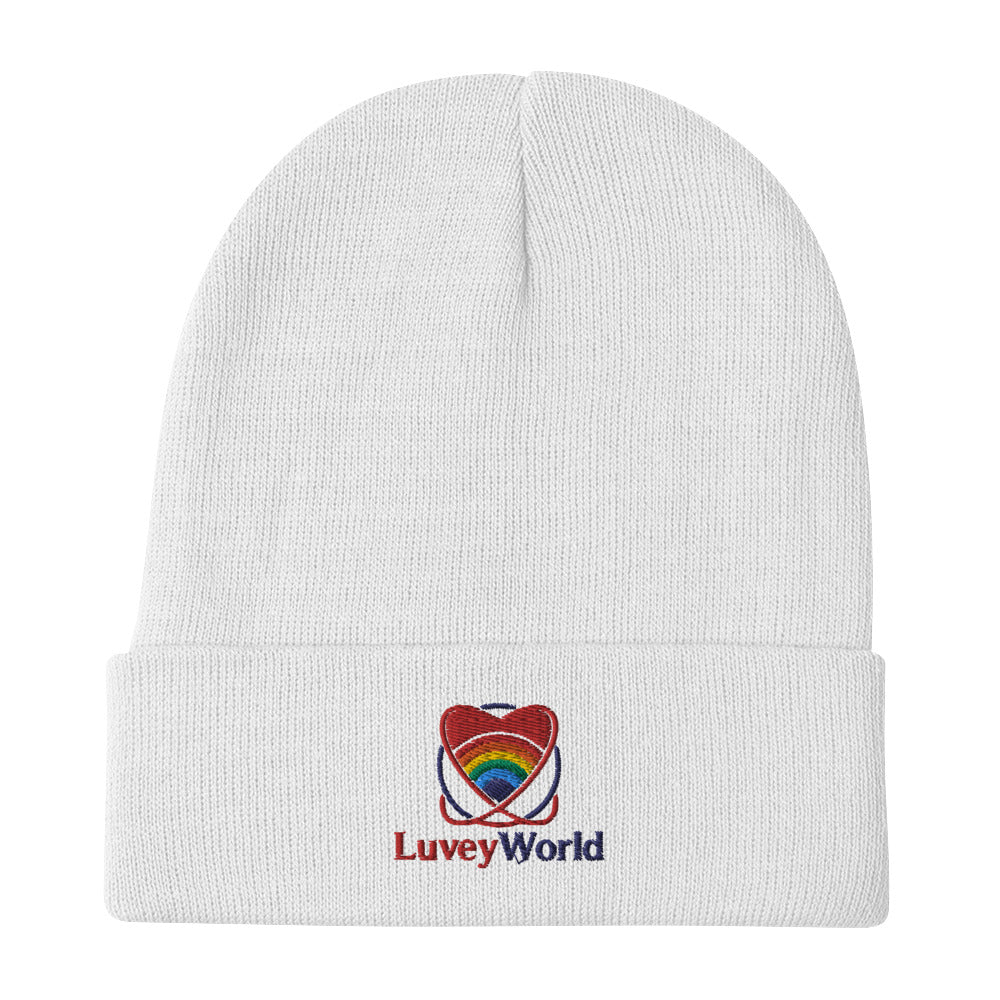 LuveyWorld broderad mössa