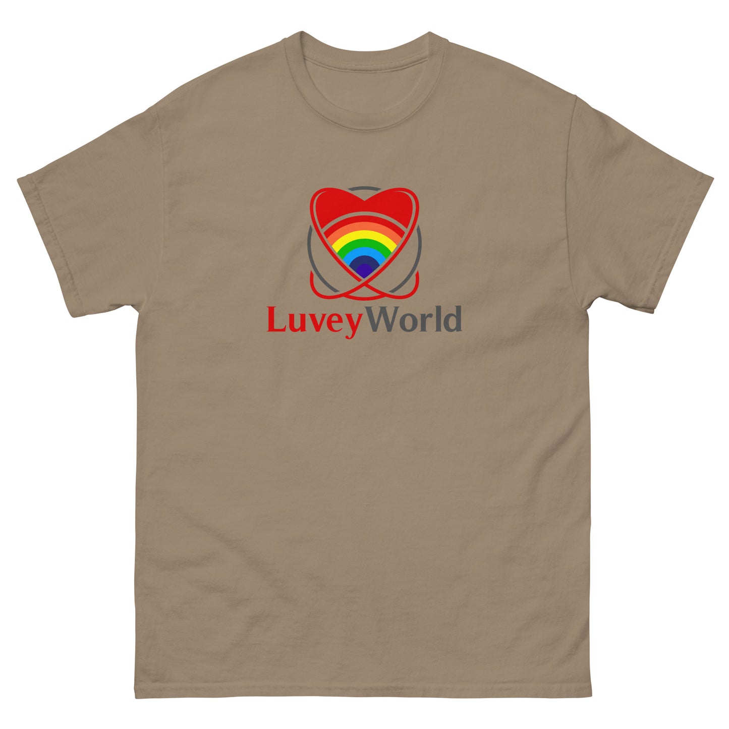 LuveyWorld klassisk t-shirt