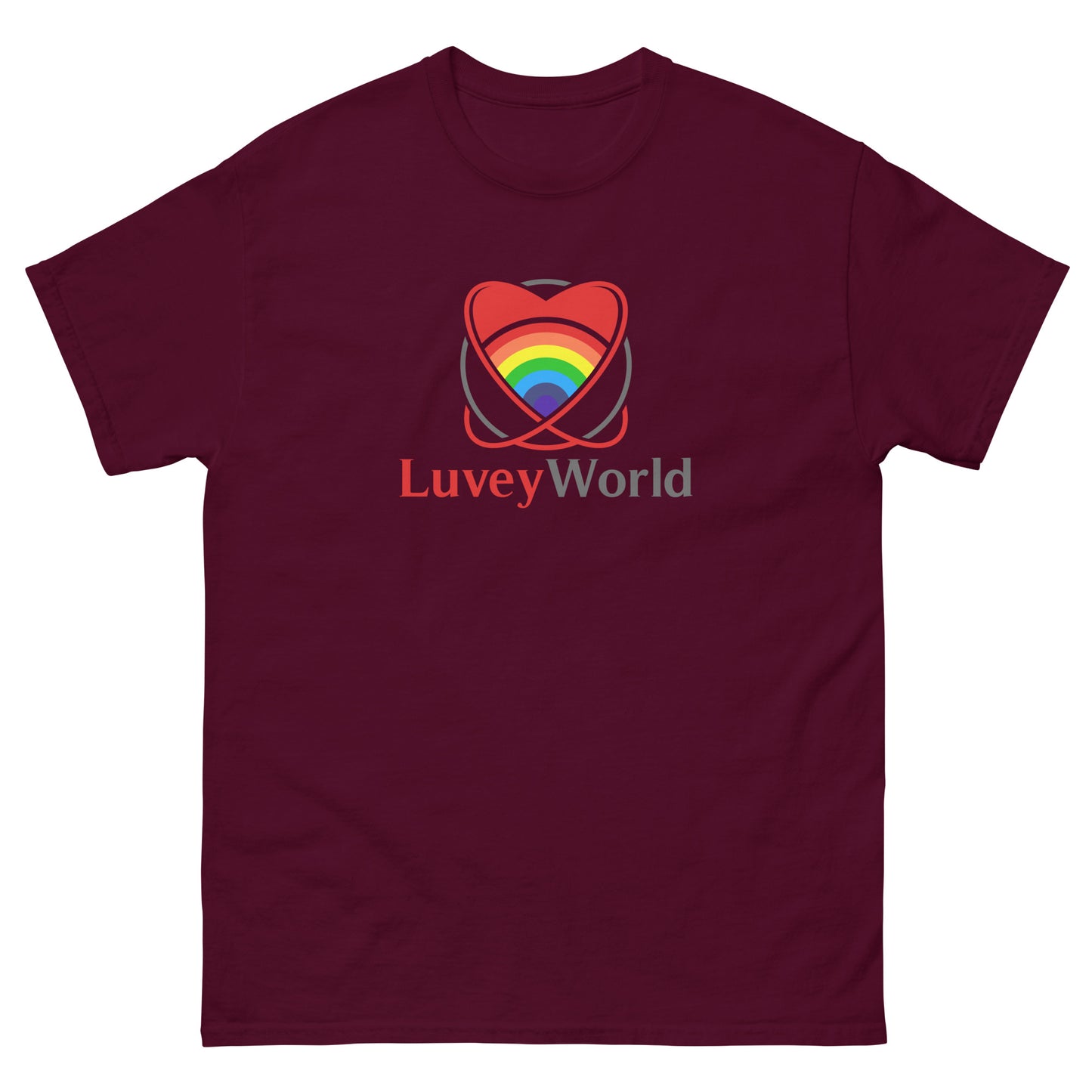 LuveyWorld klassisk t-shirt