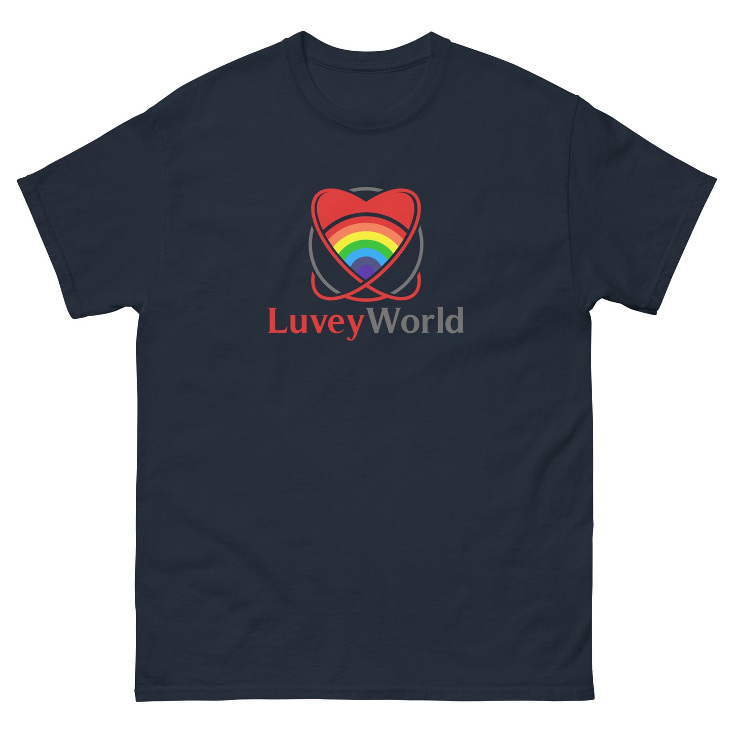 LuveyWorld klassisk t-shirt