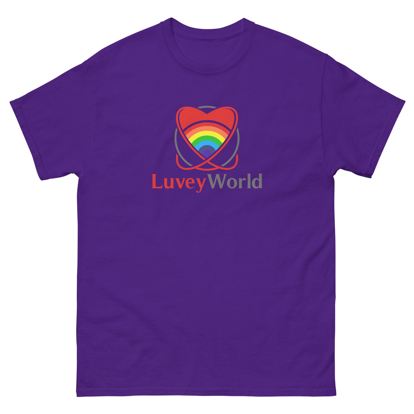 LuveyWorld klassisk t-shirt