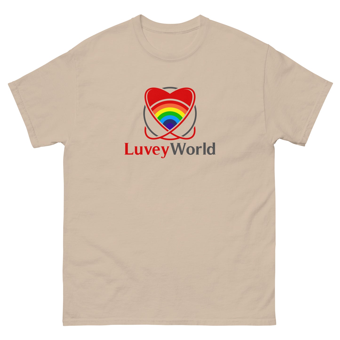 LuveyWorld klassisk t-shirt