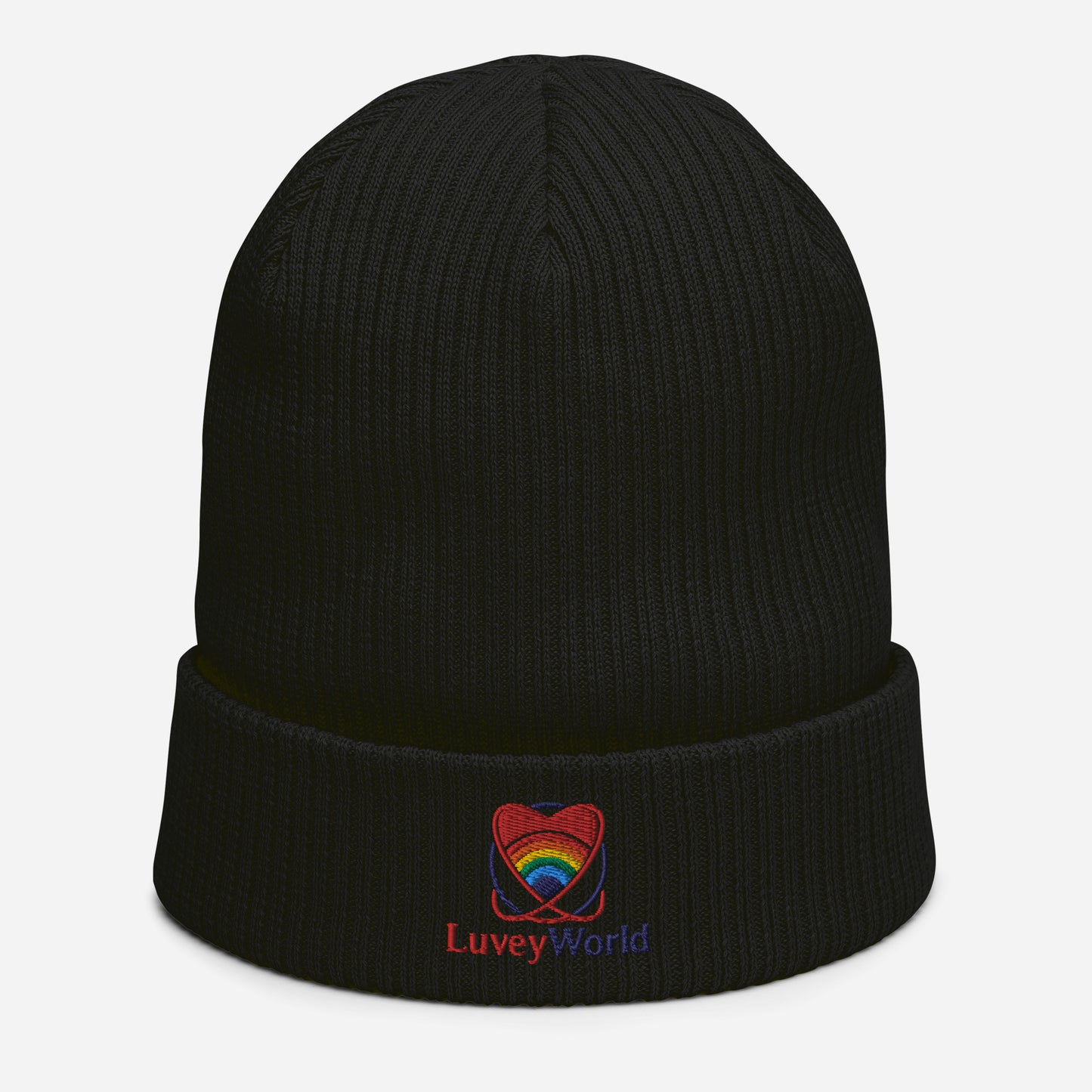 LuveyWorld Organic ribbad mössa