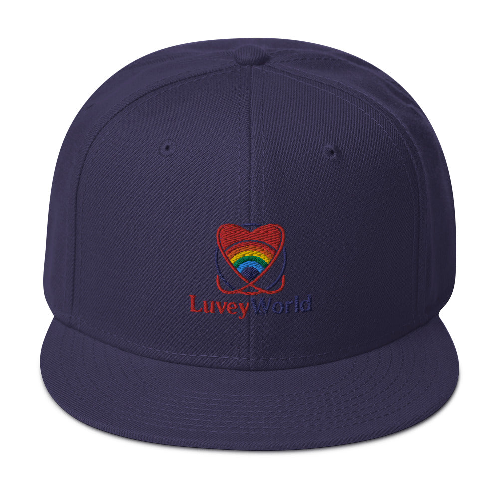 LuveyWorld Snapback-hatt