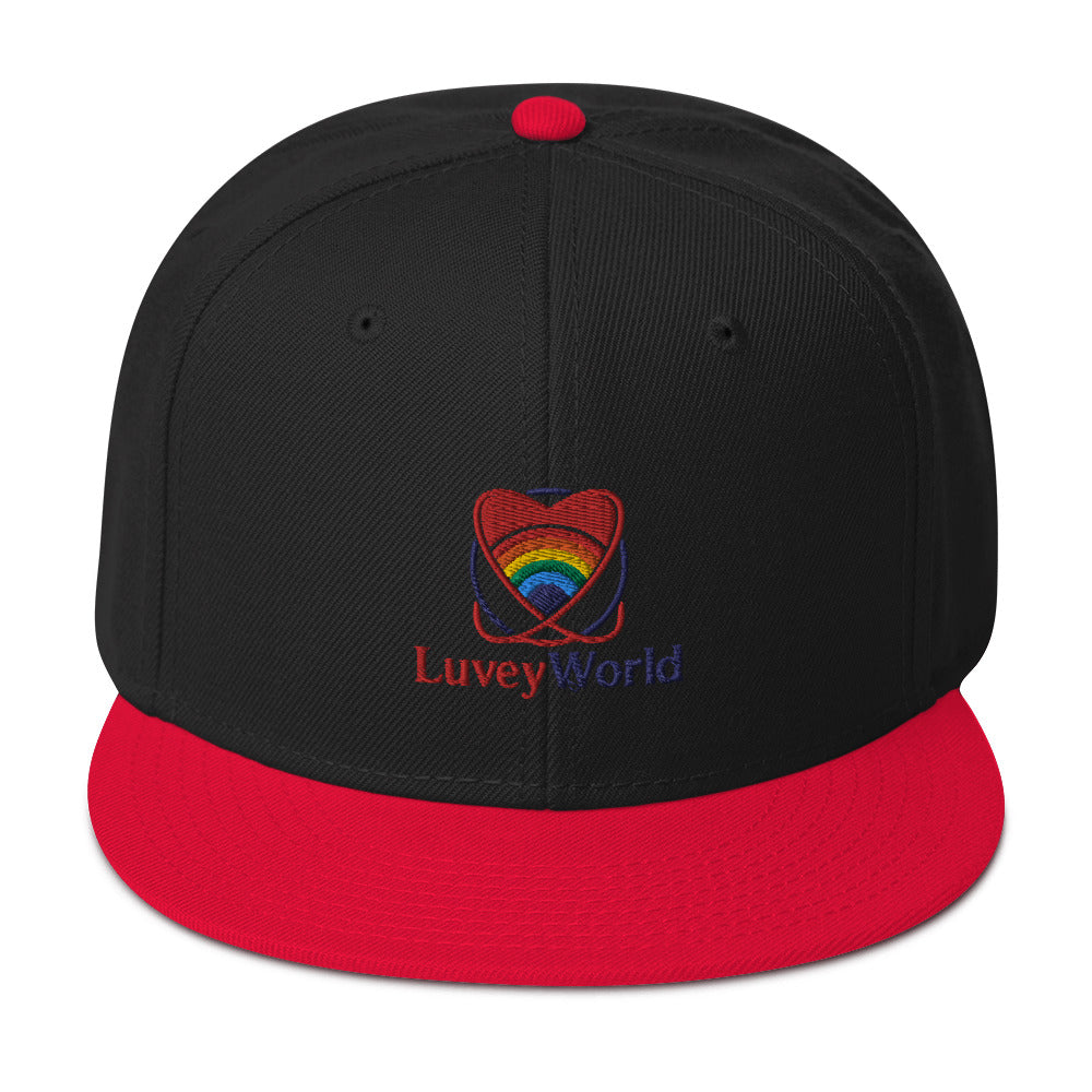 LuveyWorld Snapback-hatt