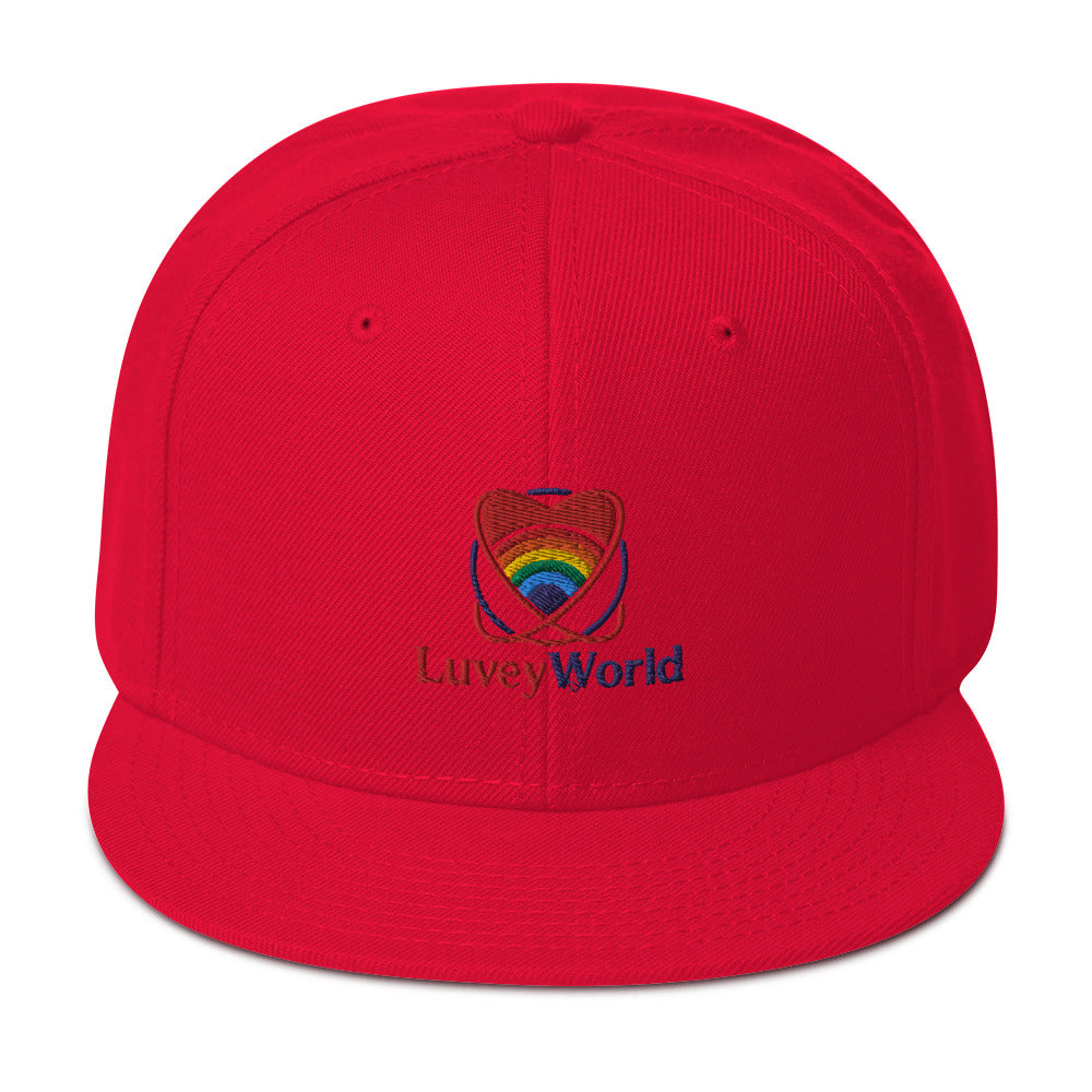 LuveyWorld Snapback-hatt