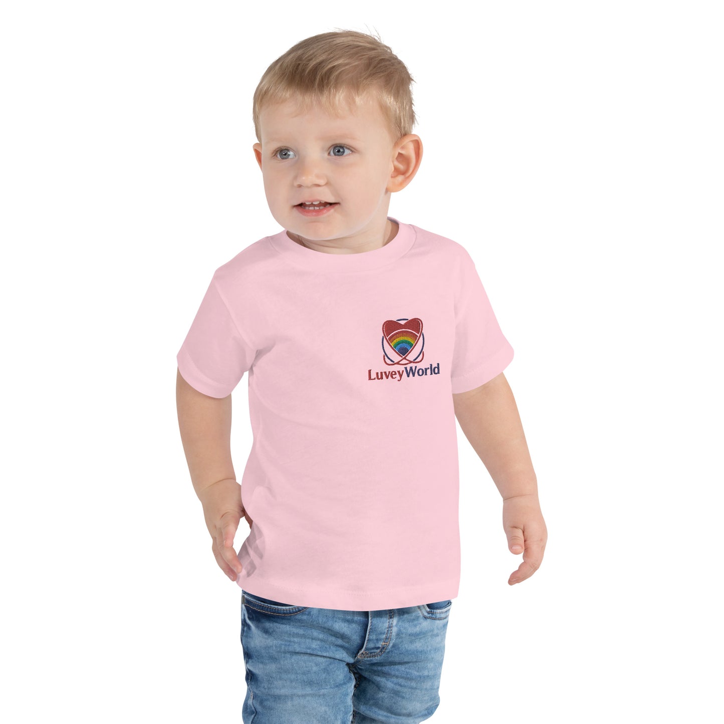 LuveyWorld toddler kortärmad t-shirt