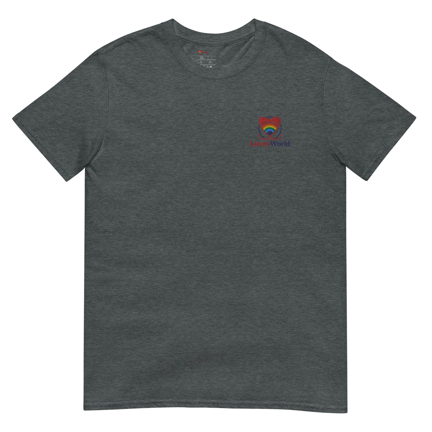 LuveyWorld basic kortärmad T-shirt