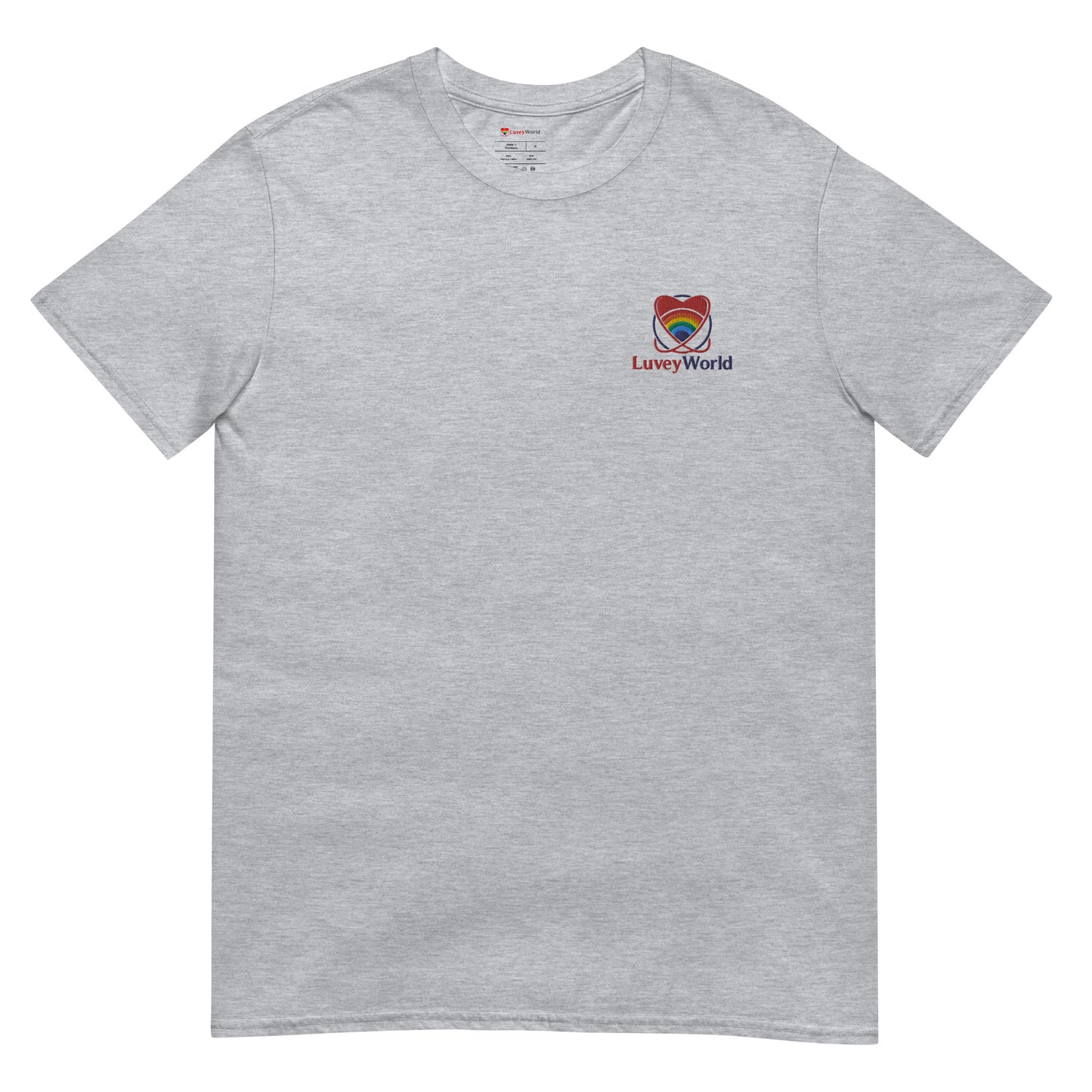 LuveyWorld basic kortärmad T-shirt