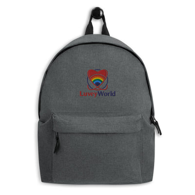 LuveyWorld broderad ryggsäck