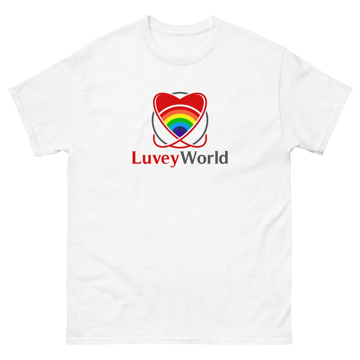 LuveyWorld klassisk t-shirt
