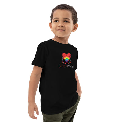 LuveyWorld T-shirt i ekologisk bomull för barn