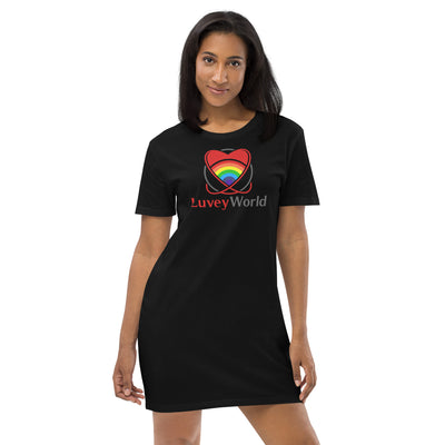 LuveyWorld T-shirtklänning i ekologisk bomull