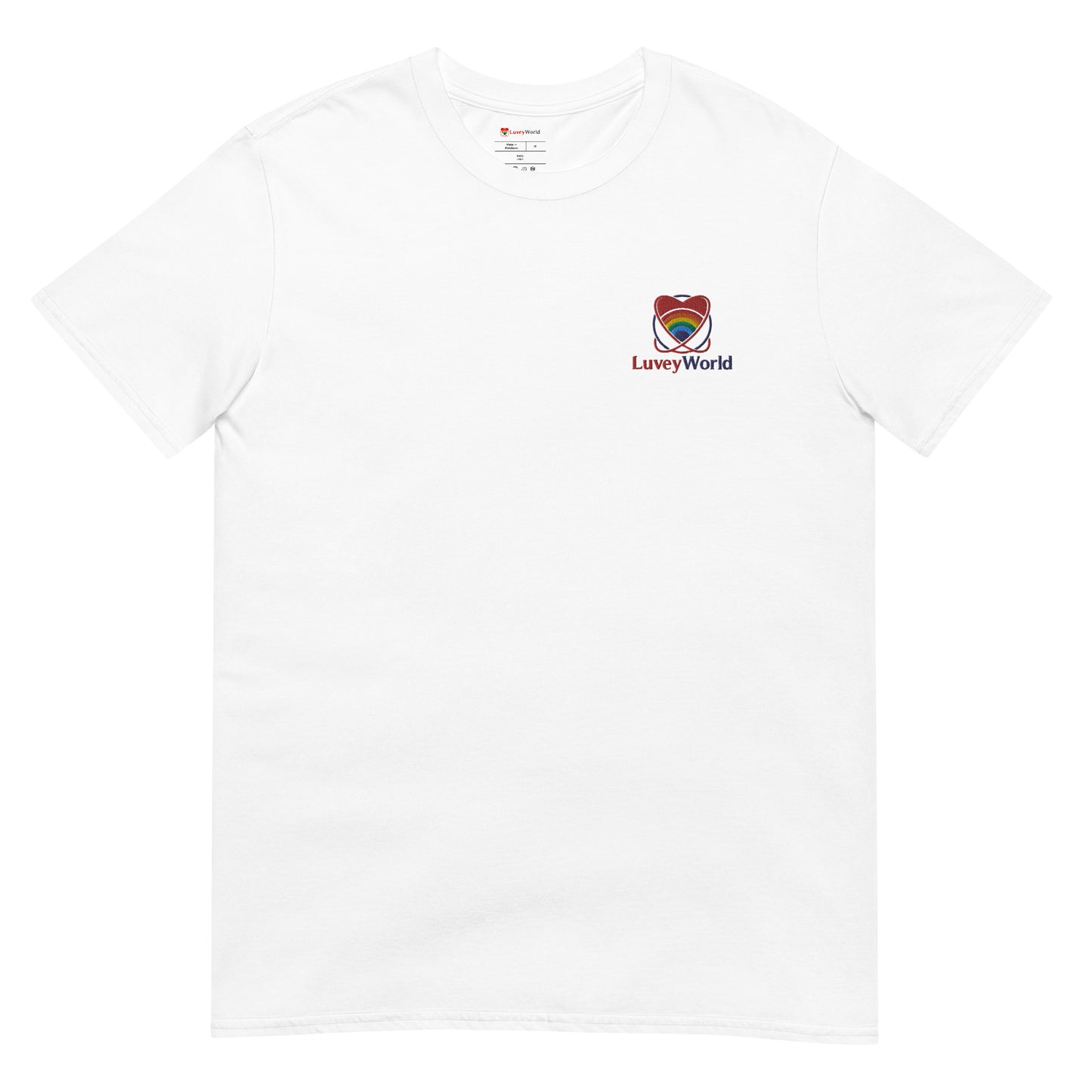 LuveyWorld basic kortärmad T-shirt